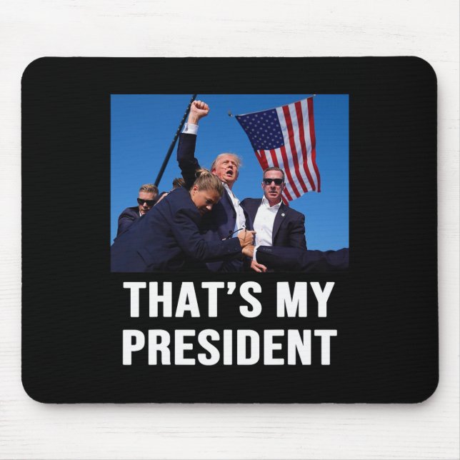 Mousepad Meu Presidente Trump 2024  (Frente)