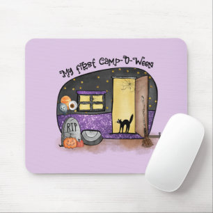 Mousepad Meu Primeiro Campo-O-Ween Campo de Halloween