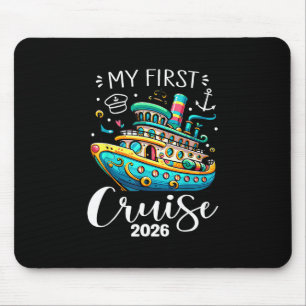Mousepad Meu Primeiro Cruzeiro 2026 Férias Familiares Diver