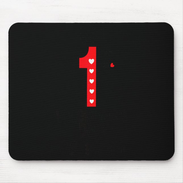 Mousepad Meu Primeiro Dia dos Namorados Como Mãe (Frente)