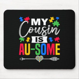 Mousepad Meu Primo É Um Autismo Autismo, Mês De Consciência