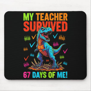 Mousepad Meu Professor Sobreviveu 67 Dias De Escola 67 Meme