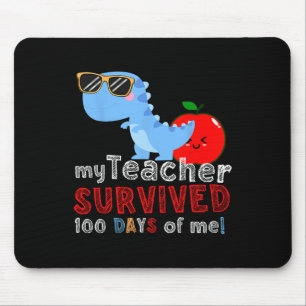 Mousepad Meu Professor Sobreviveu A 100 Dias De Minha Diver