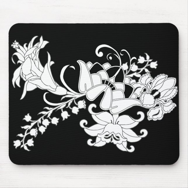 Mousepad Meu tapete do rato do jardim (Frente)