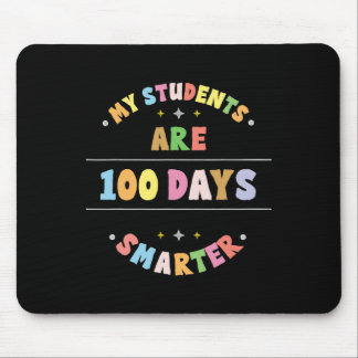 Mousepad Meus Alunos São 100 Dias Mais Inteligentes 100º Di