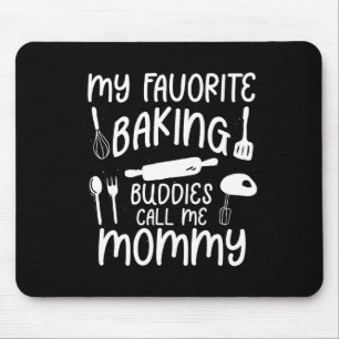 Mousepad Meus Amigos Baking Favoritos Me Chamam De Família 
