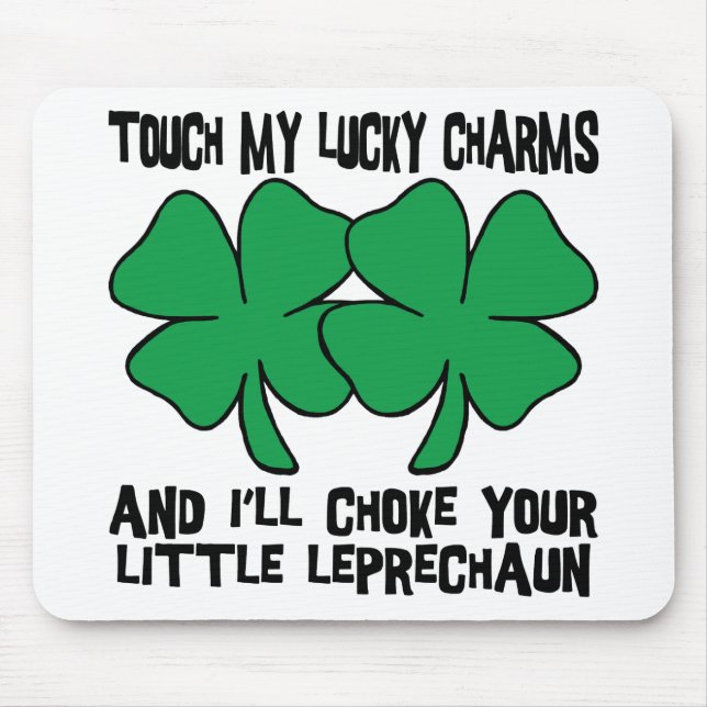 Mousepad Meus encantos afortunados (Frente)