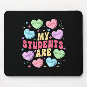 Mousepad Meus Estudantes São Doces Dias de os namorados De