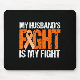 Mousepad Meus Maridos Combatem É Minha Luta Contra A Leucem
