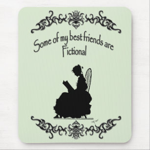 Mousepad Meus Melhores Amigos São Ficcionais