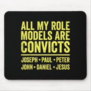 Mousepad Meus Modelos São Condenados Joseph Paul Peter John