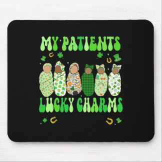 Mousepad Meus Pacientes São Meus Amuletos da Sorte