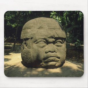 Mousepad México, Villahermosa, cabeça gigante Olmeca, La Ve