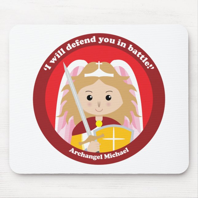 Mousepad Michael, o Arcanjo (Frente)