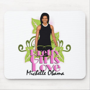 Mousepad Michelle O "meninas bonito ama" a almofada do