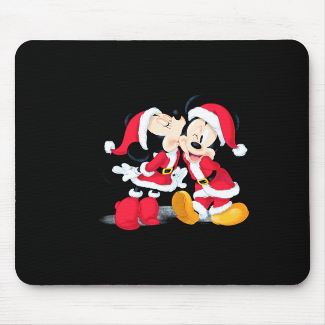 Mousepad Mickey Minnie Jingle Bell Fun  (Frente)