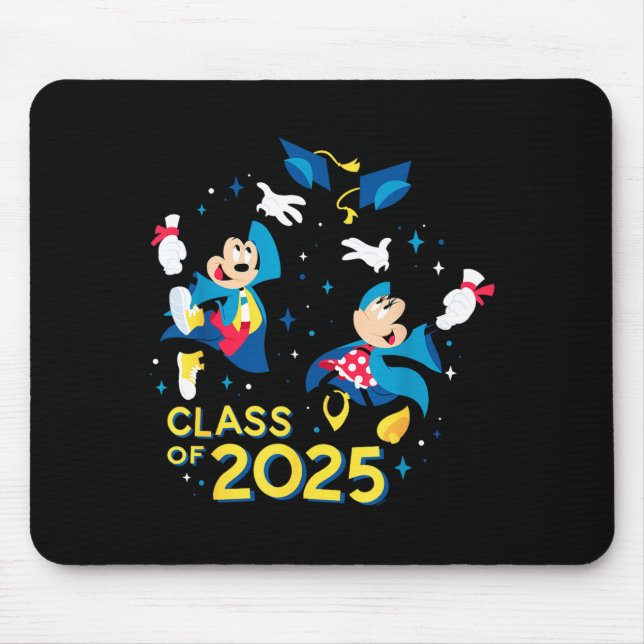 Mousepad Mickey & minnie mouse turma de formandos de 2025 (Frente)