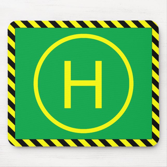 Mousepad Micro almofada de aterragem de Heli (Frente)