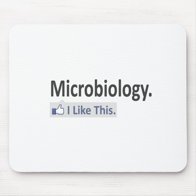 Mousepad Microbiologia...Eu Gosto Disso. (Frente)
