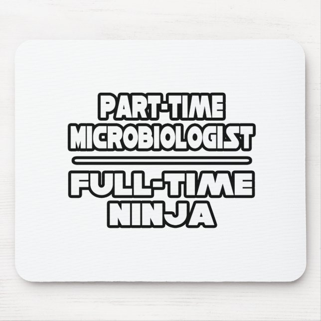 Mousepad Microbiólogo / Ninja (Frente)
