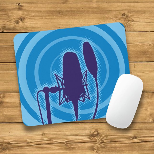 Mousepad Microfone de Estúdio (Criador carregado)