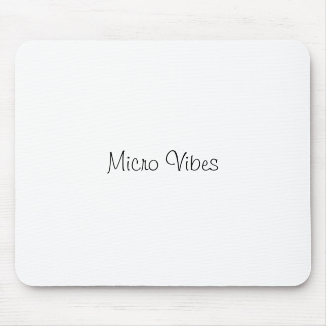 Mousepad Microteclado branco do mouse (Frente)