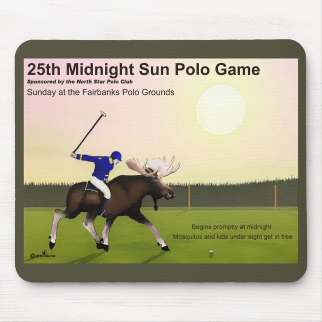 Mousepad Midnight Sun Polo (Frente)