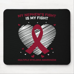 Mousepad Mieloma Sensibilização Fita Sobrevivente de câncer