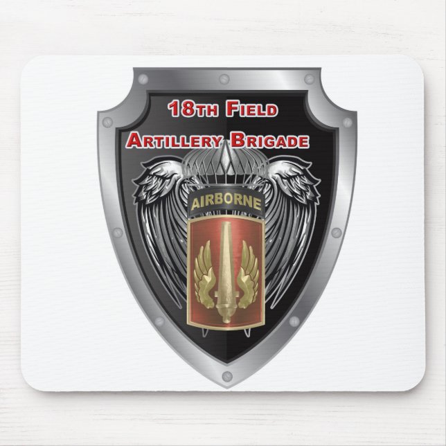 Mousepad Mighty 18th Field Artillery Brigade Airborne (Frente)