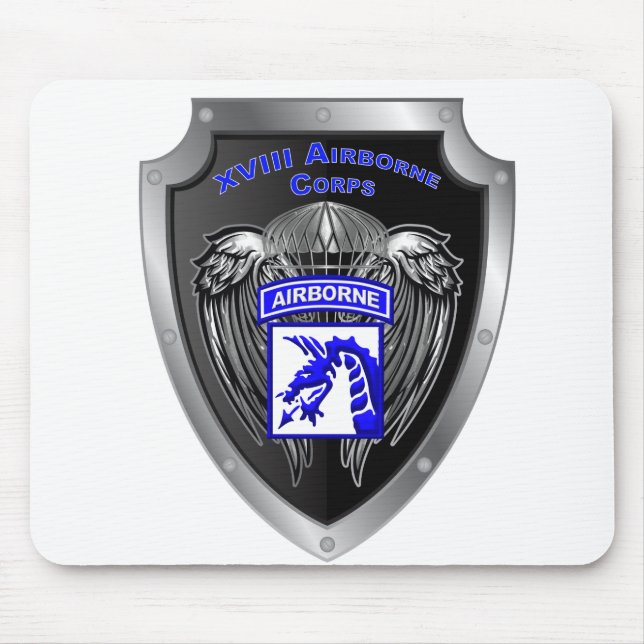Mousepad Mighty XVIII Corpo Aerotransportado (Frente)