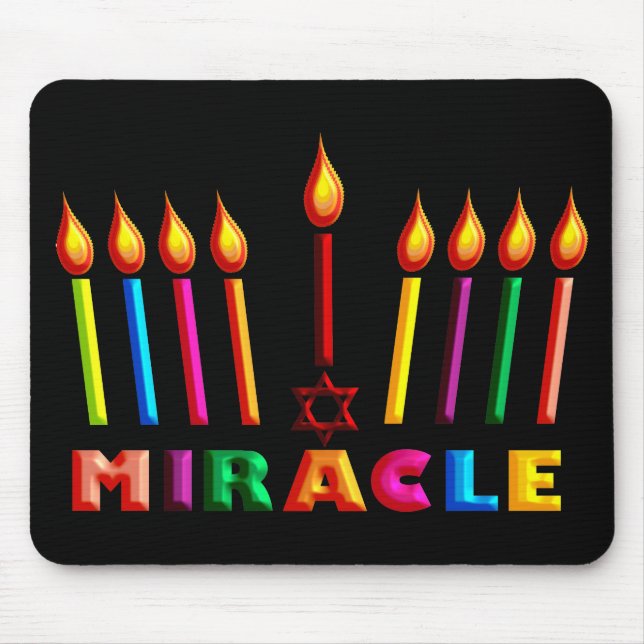 Mousepad Milagre de Hanukkah (Frente)