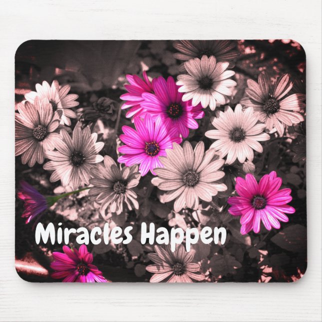 Mousepad Milagres Acontecem Disies Inspiracionais (Frente)