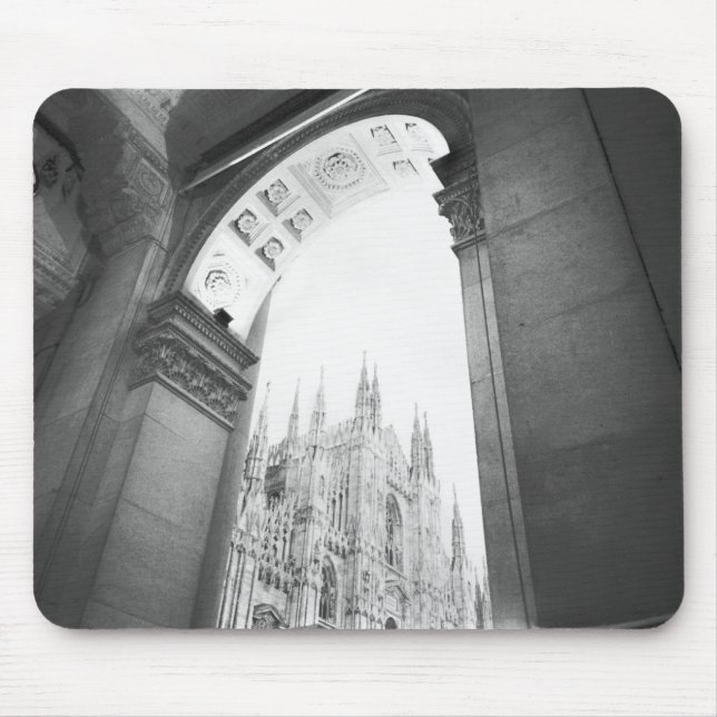 Mousepad Milano Itália, Galleria View of the Duomo (Frente)