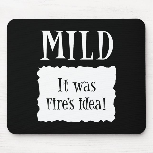 Mousepad MILD - Pacote quente Taco de Halloween 1 (Frente)