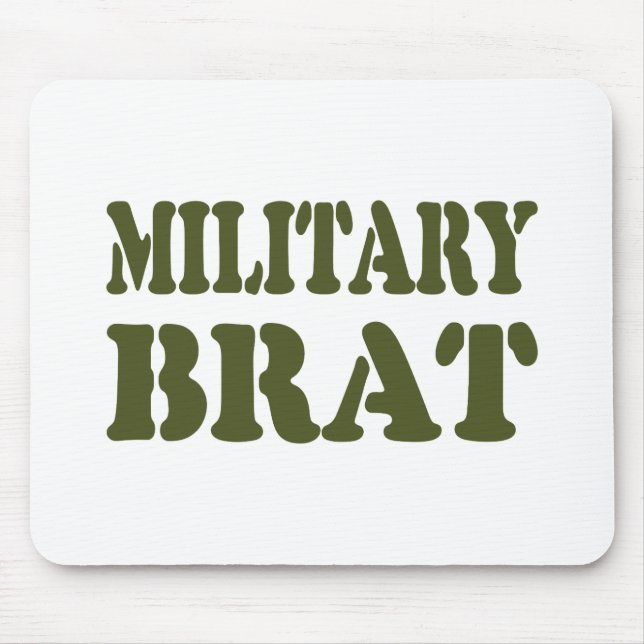 MOUSEPAD MILITAR BRAT (Frente)