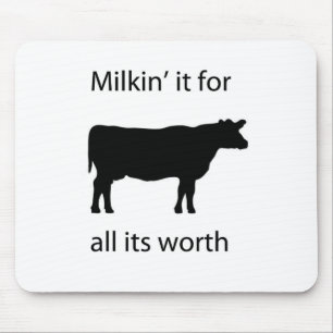 Mousepad milkin ele para tudo que vale