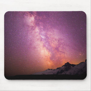 Mousepad Milky Way   Over the Shoulder of Mt. Rainier