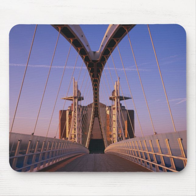 Mousepad Millennium Bridge, Lowry Center, Salford (Frente)