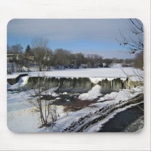 Mousepad Milwaukee River, West Bend, Wisconsin