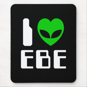 Mousepad Mim coração estrangeiro EBE