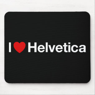 Mousepad Mim coração Helvética