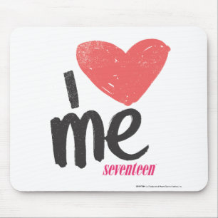 Mousepad Mim coração mim cor-de-rosa