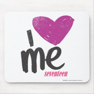 Mousepad Mim coração mim roxo