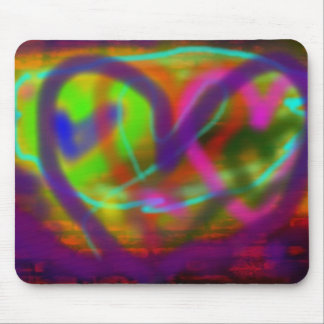 Mousepad Mim grafites do coração