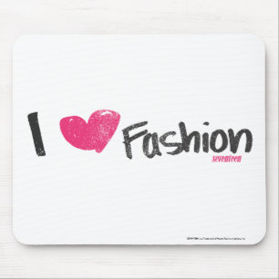 Mousepad Mim magenta da forma do coração