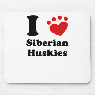 Mousepad Mim roucos Siberian do coração
