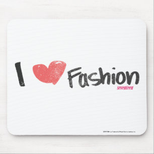 Mousepad Mim roxo da forma do coração