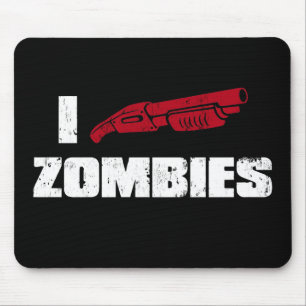 Mousepad mim zombis da espingarda