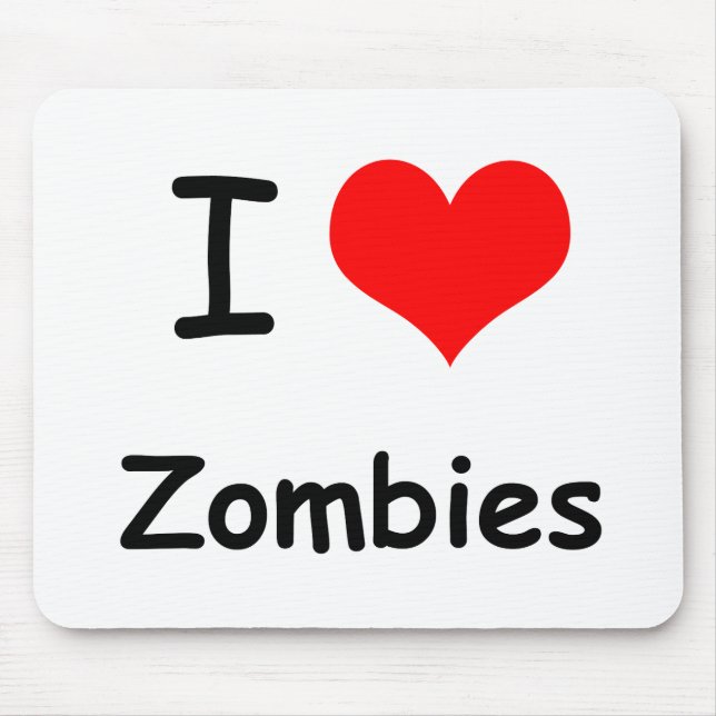 Mousepad Mim zombis do coração (Frente)