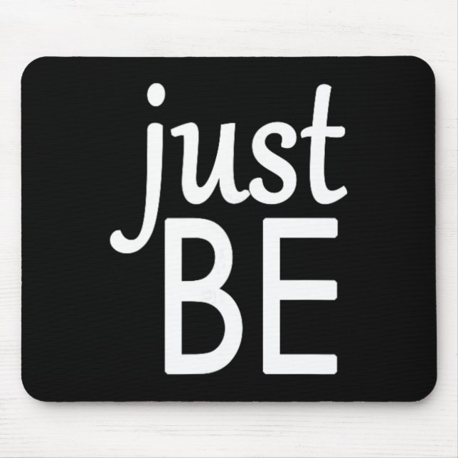 Mousepad Mindful And Yoga S - Just Be  (Frente)